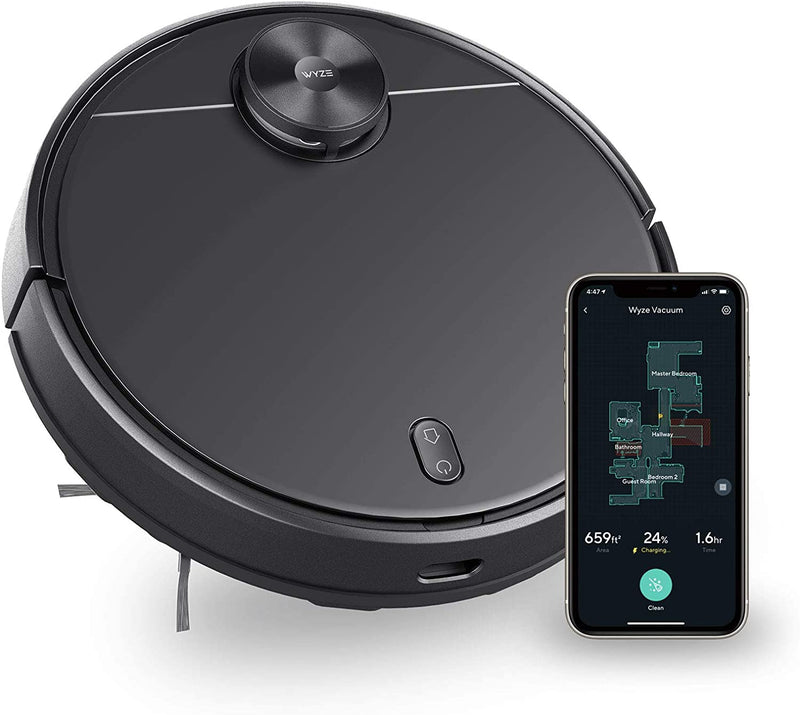 Wyze Robot Vacuum - Robô de Limpeza Inteligente + BRINDE Mini Aspirador Portátil