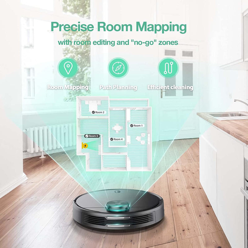 Wyze Robot Vacuum - Robô de Limpeza Inteligente + BRINDE Mini Aspirador Portátil